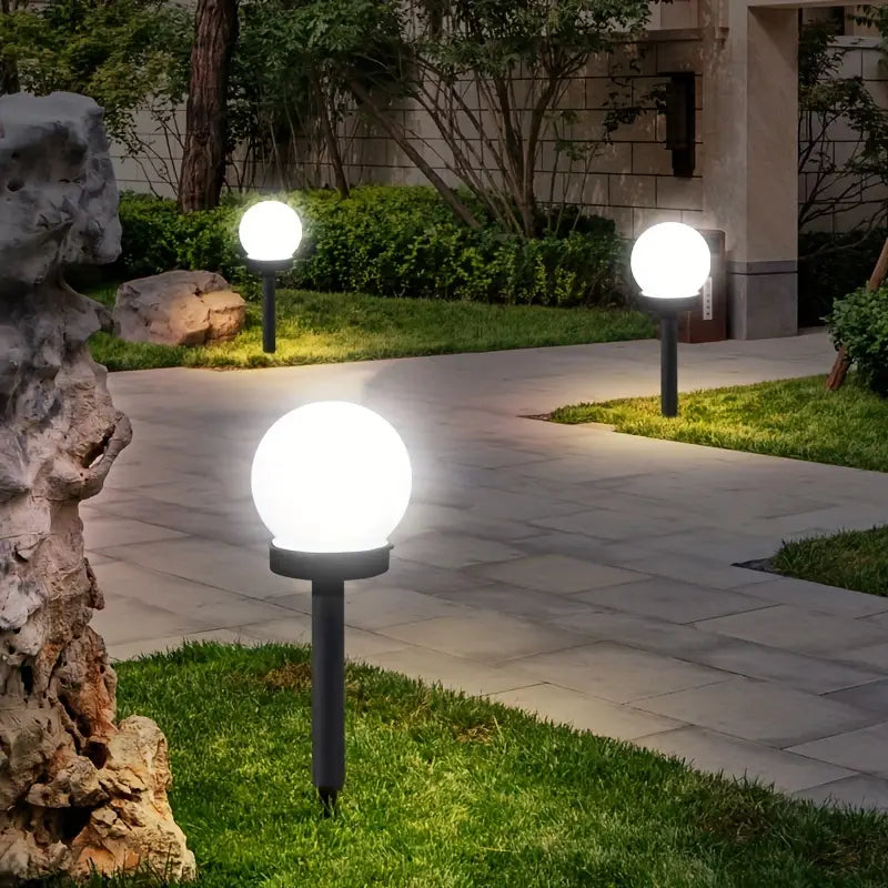 SolarGlow | Led Solar Globus betriebene Gartenleuchte