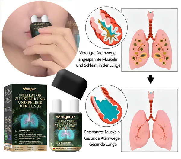 Lungenpflege-Inhalator | Sicherer und effektiver Weg zur Entgiftung der Lunge