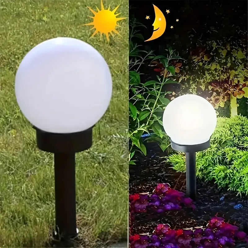 SolarGlow | Led Solar Globus betriebene Gartenleuchte