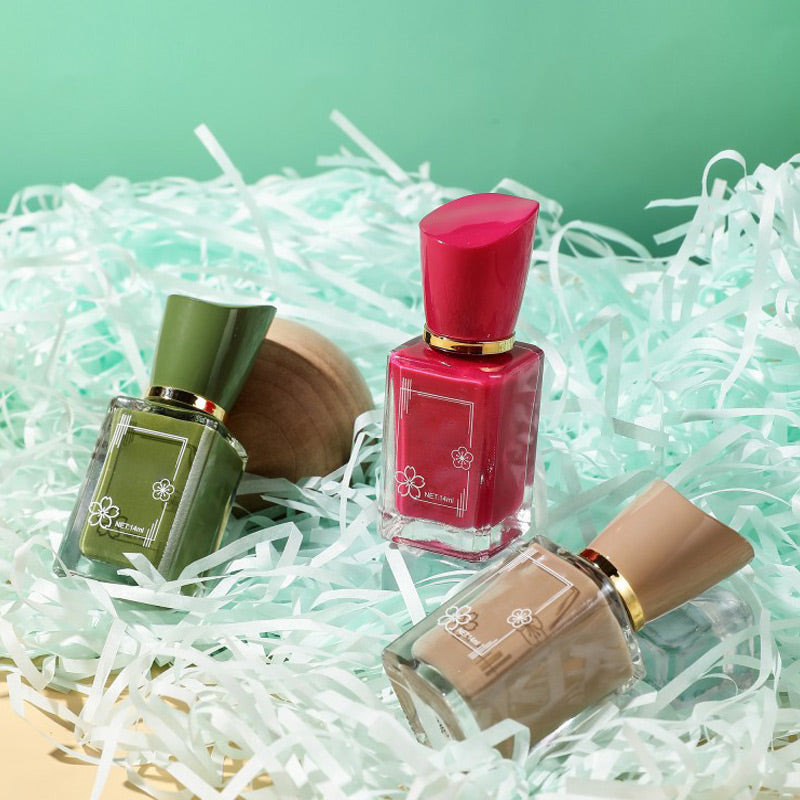 No-Bake und schnell trocknender mehrfarbiger Nagellack