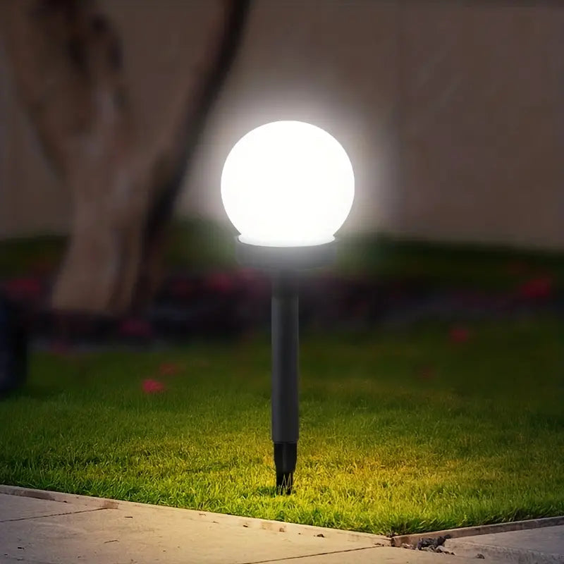 SolarGlow | Led Solar Globus betriebene Gartenleuchte