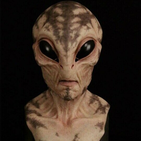 Alien-Spaßmaske | Entfesseln Sie den Außerirdischen in sich