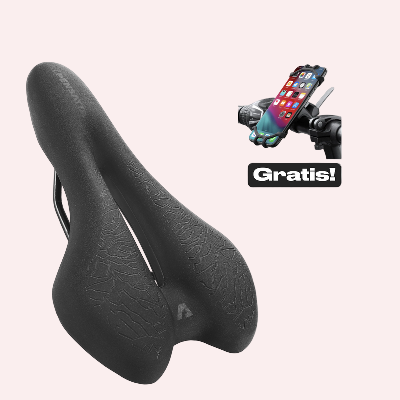 Ergonomischer Fahrradsattel | Keine Rücken- und Gesäßschmerzen mehr