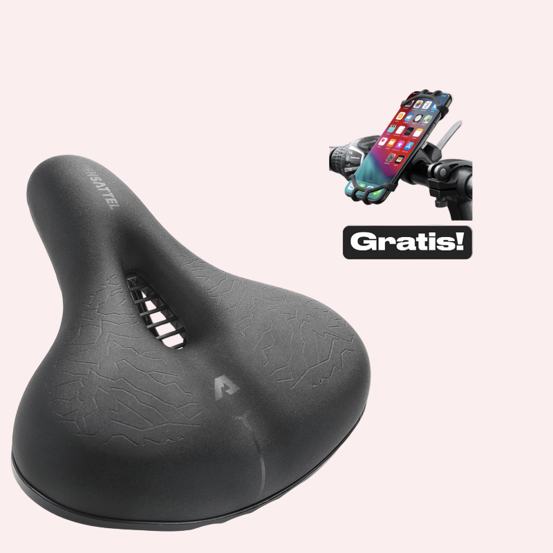 Ergonomischer Fahrradsattel | Keine Rücken- und Gesäßschmerzen mehr