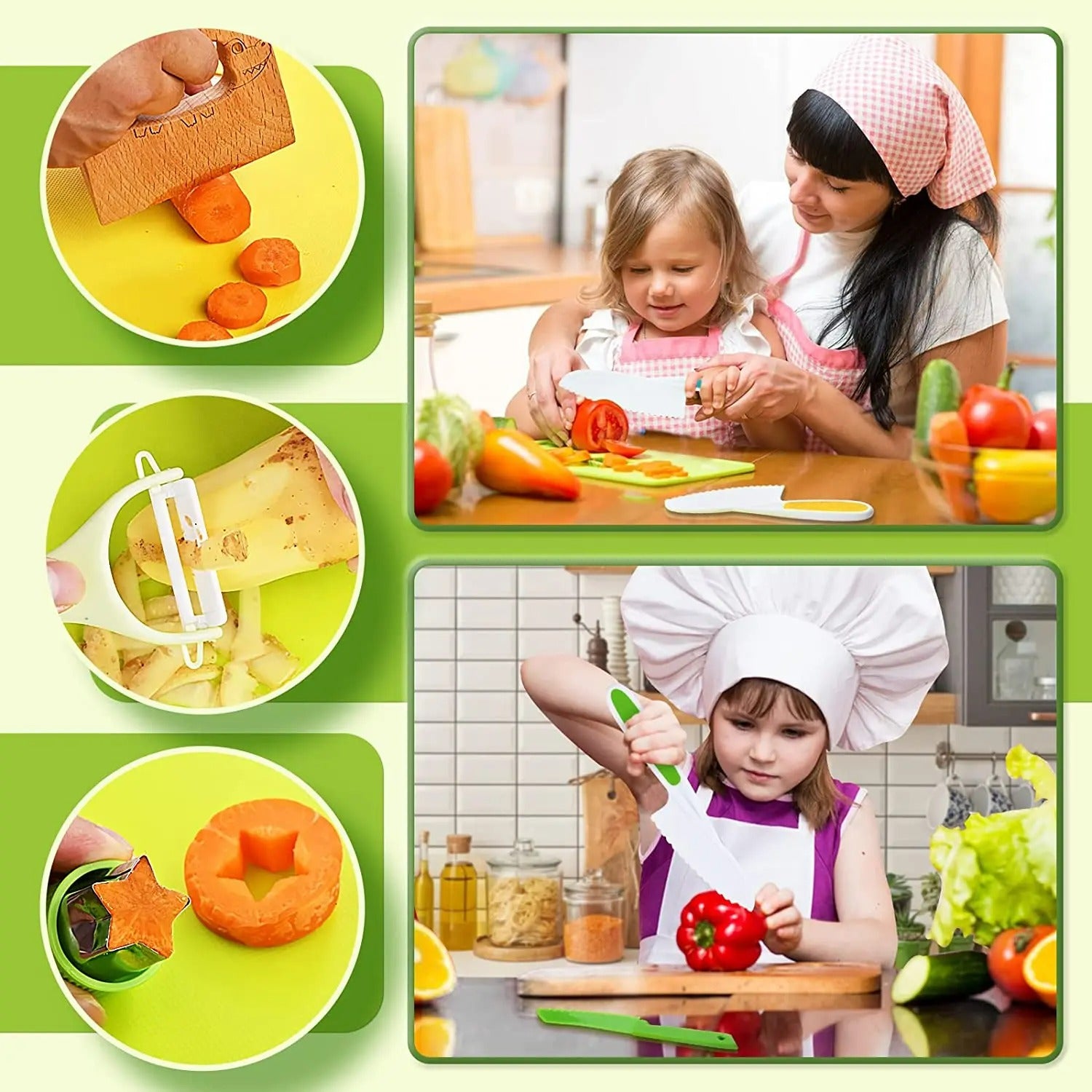 KiddieChef | Montessori-Kochwerkzeuge