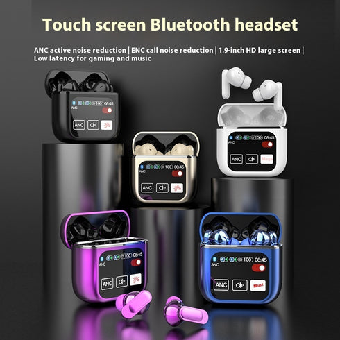 TouchPods | Bluetooth 5.4 Touchscreen-Headset