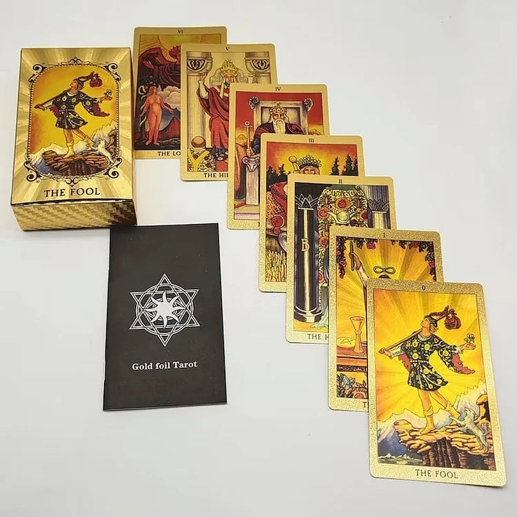 Zolara - Entdecken Sie die mystische Welt des Tarot mit Tarot Gold Folienkarten