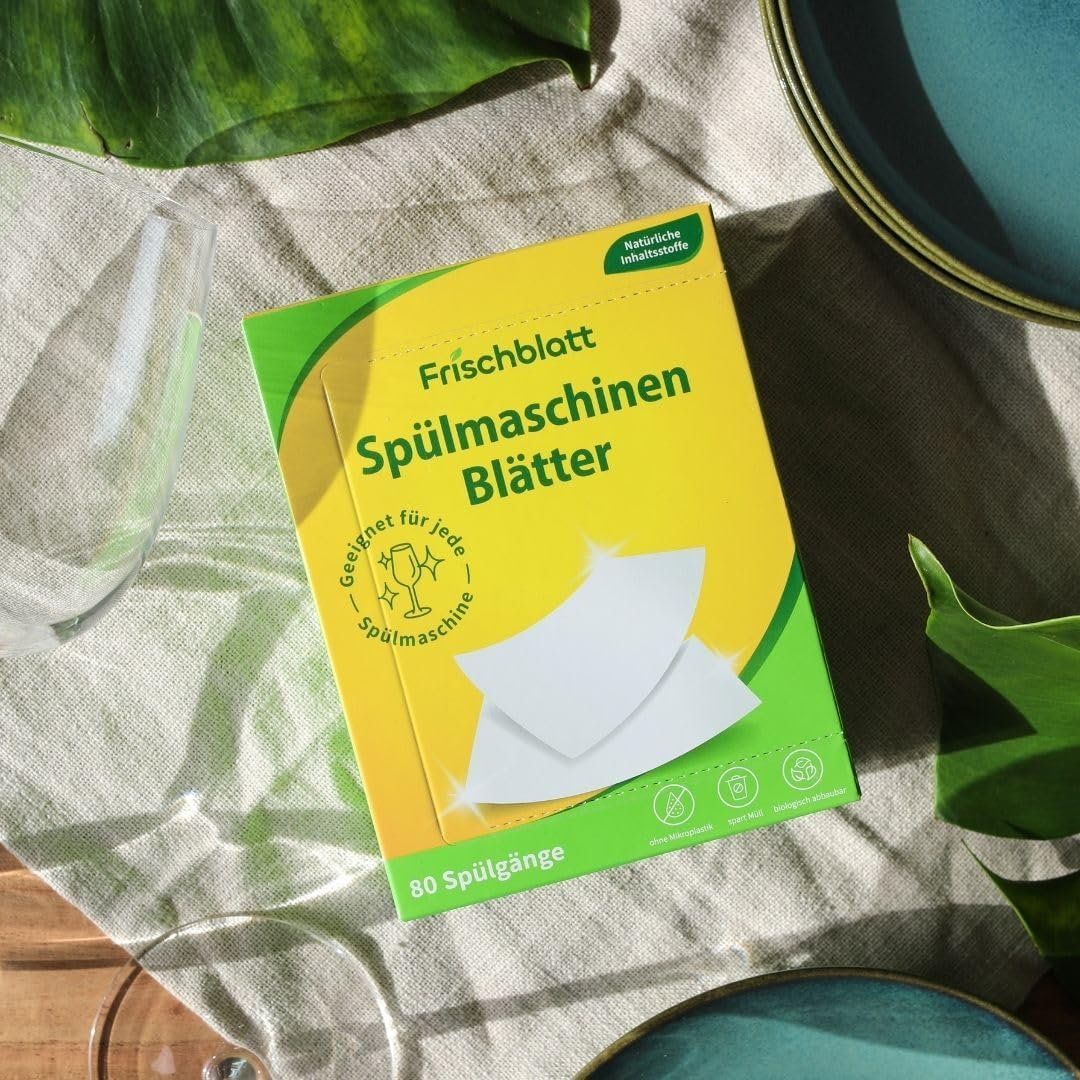 EcoClean Spül-Blätter | Leicht, Natürlich, Effektiv