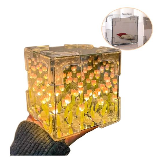 Blossom Box | Magisches Tulpenlicht