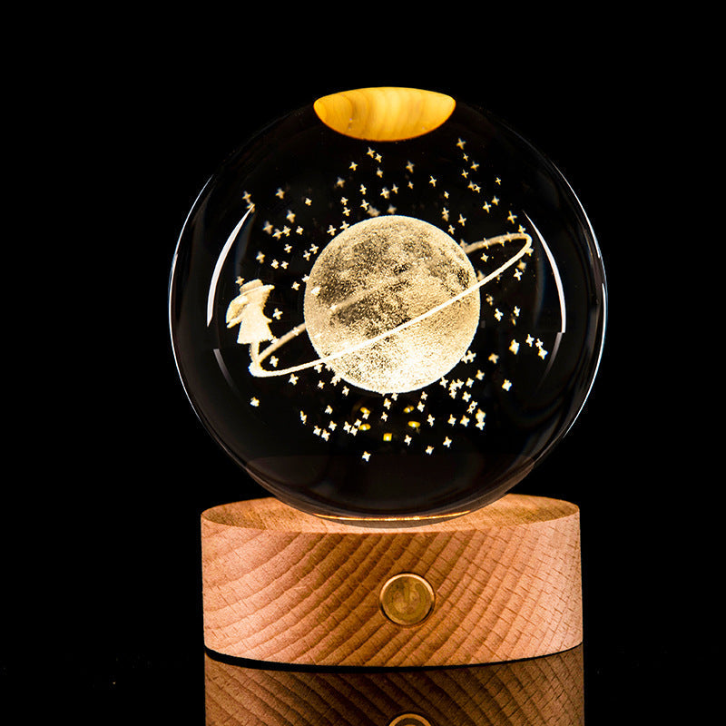 Galaxy Crystal Ball Lampe