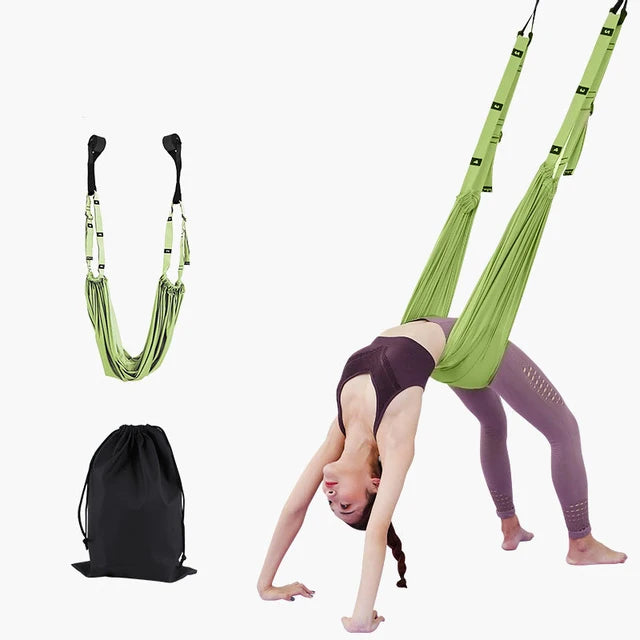 Zolara - Verstellbare Aerial-Yoga-Schaukel für Flexibilität und Dehnung