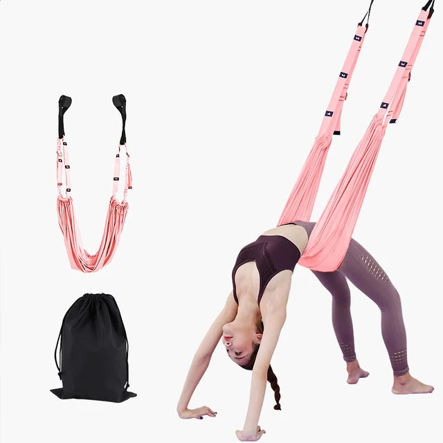 Zolara - Verstellbare Aerial-Yoga-Schaukel für Flexibilität und Dehnung