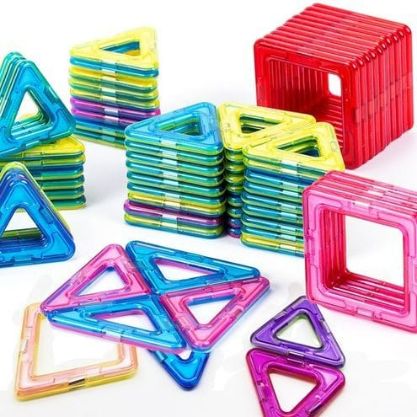 Magnet-Spielset | Magnetische 3D-Bauklötze