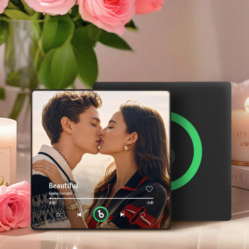 Personalisierter Musik-Fotomagnet | Perfektes Geschenk, das für immer hält