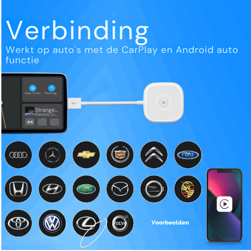 Carplay-Anschluss | Kabelloser CarPlay-Adapter