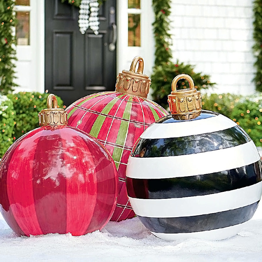 Zolara Aufblasbare Christbaumkugeln für drinnen und draußen