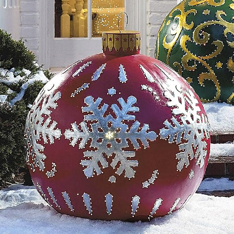 Zolara Aufblasbare Christbaumkugeln für drinnen und draußen