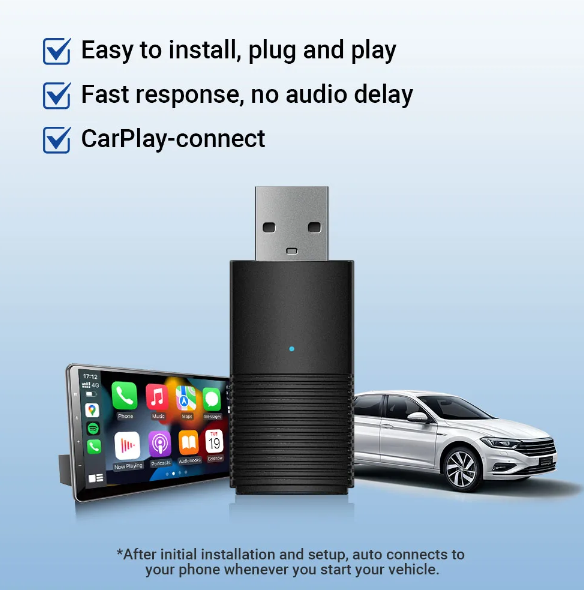 CarPlay-Adapter | Kabellose Verbindung zum Auto