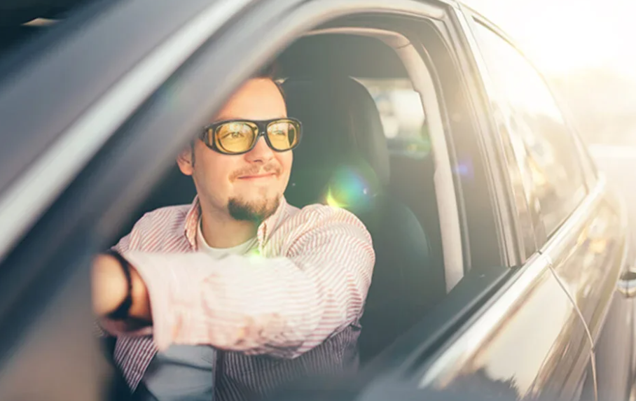 Nachtsicht Pro | Klarheitsverbessernde Fahrbrille