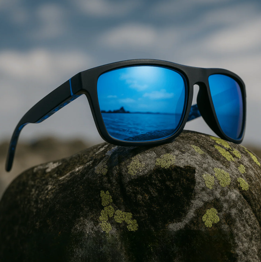 Polarisierte Sonnenbrille für Angler | Sicherer Sitz & Langanhaltender Komfort