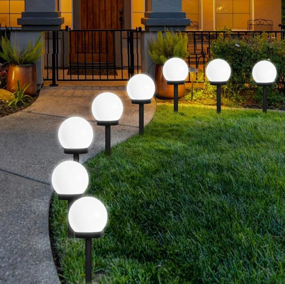 SolarGlow | Led Solar Globus betriebene Gartenleuchte