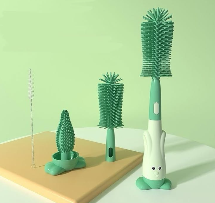 4-in-1 Babyflaschenreiniger | Tiefenreinigung leicht gemacht - 1 + 1 Gratis!
