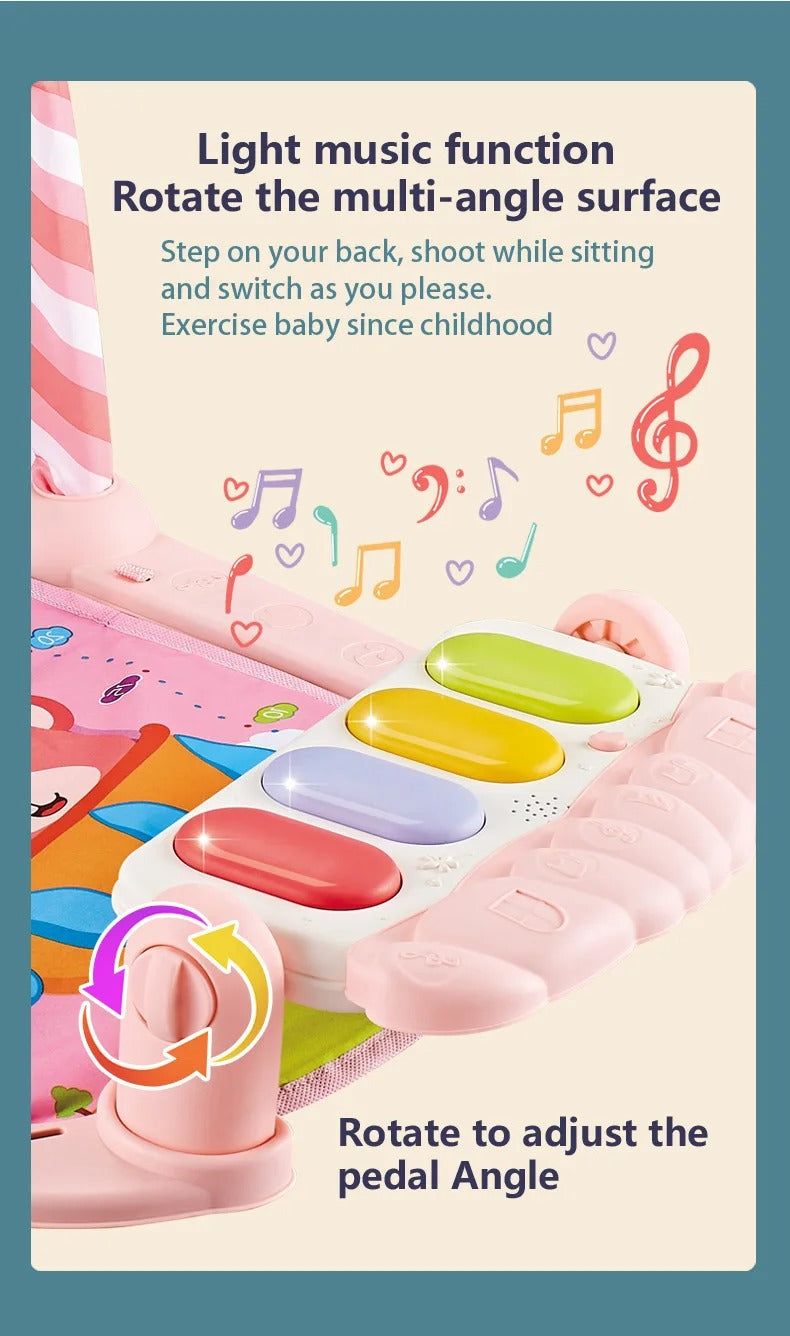 Musikalische Spielmatte für Babys | Anregend, Sicher & Bequem