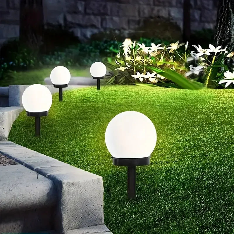 SolarGlow | Led Solar Globus betriebene Gartenleuchte