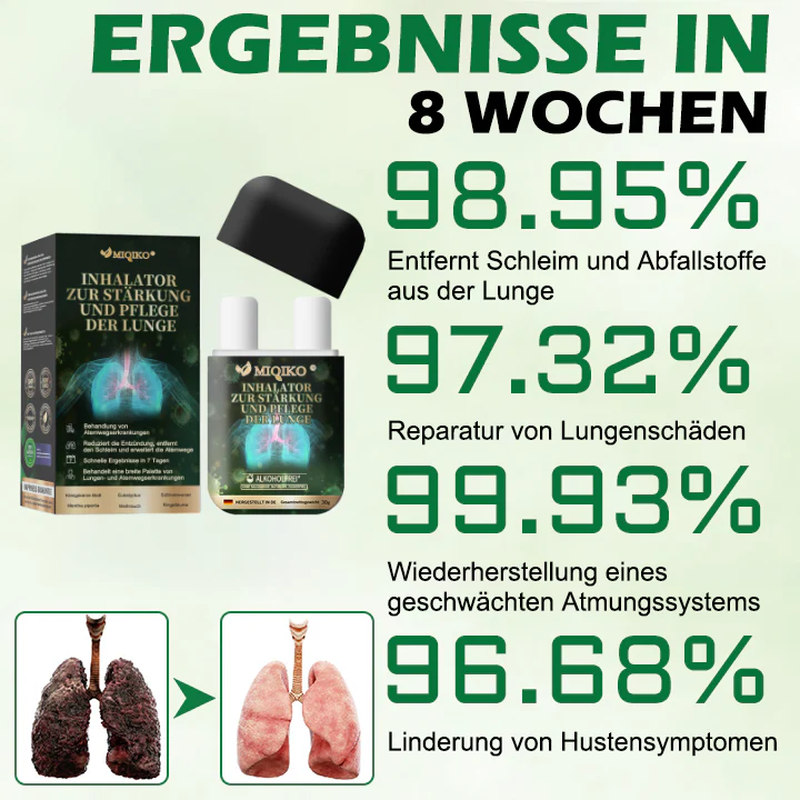 Lungenpflege-Inhalator | Sicherer und effektiver Weg zur Entgiftung der Lunge