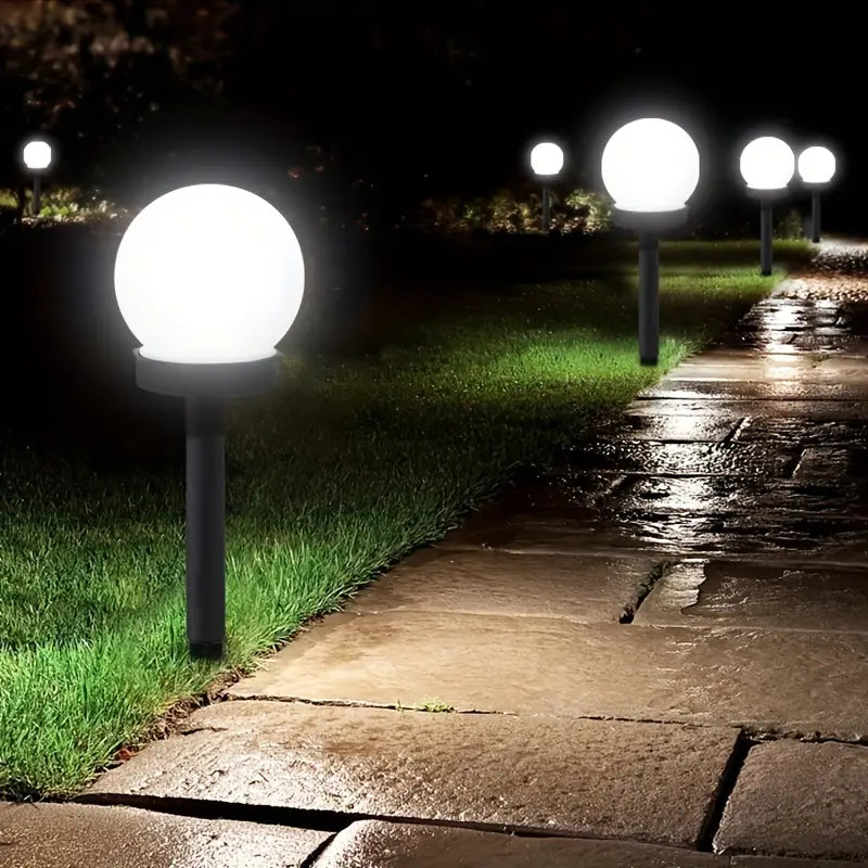 SolarGlow | Led Solar Globus betriebene Gartenleuchte