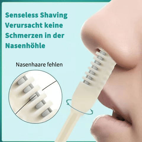 Präzisions-Nasenhaartrimmer | Sanft, langlebig, effektiv - Kaufen Sie 1 und erhalten Sie 2 gratis (3 Stück)