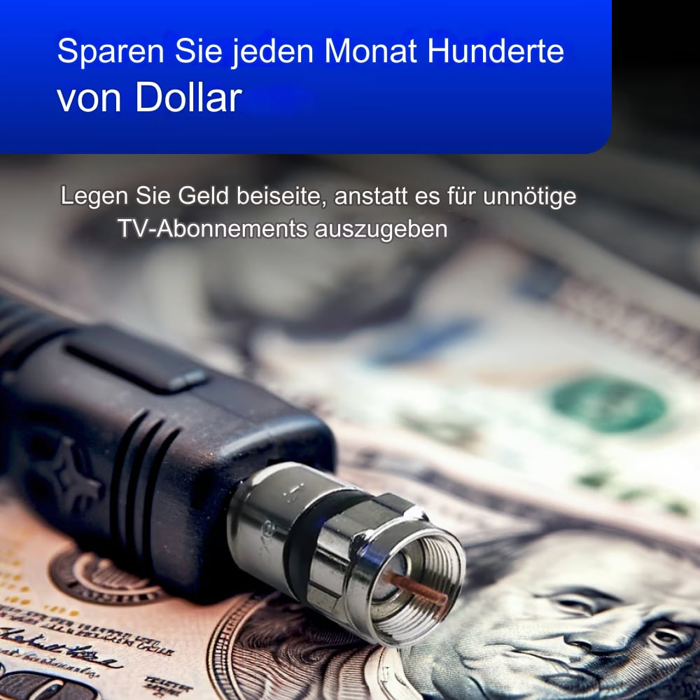 1080P HDTV-Antenne | Starkes Signal für maximale Kanäle