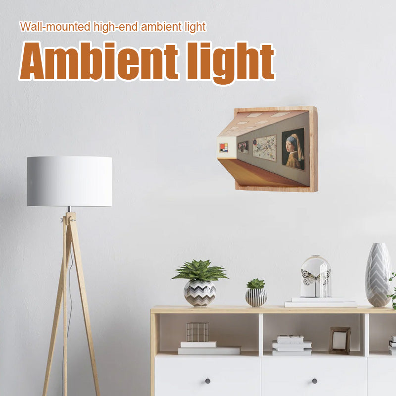 3D-Naked Eye Vision Wandleuchte | Atemberaubendes Wandambiente