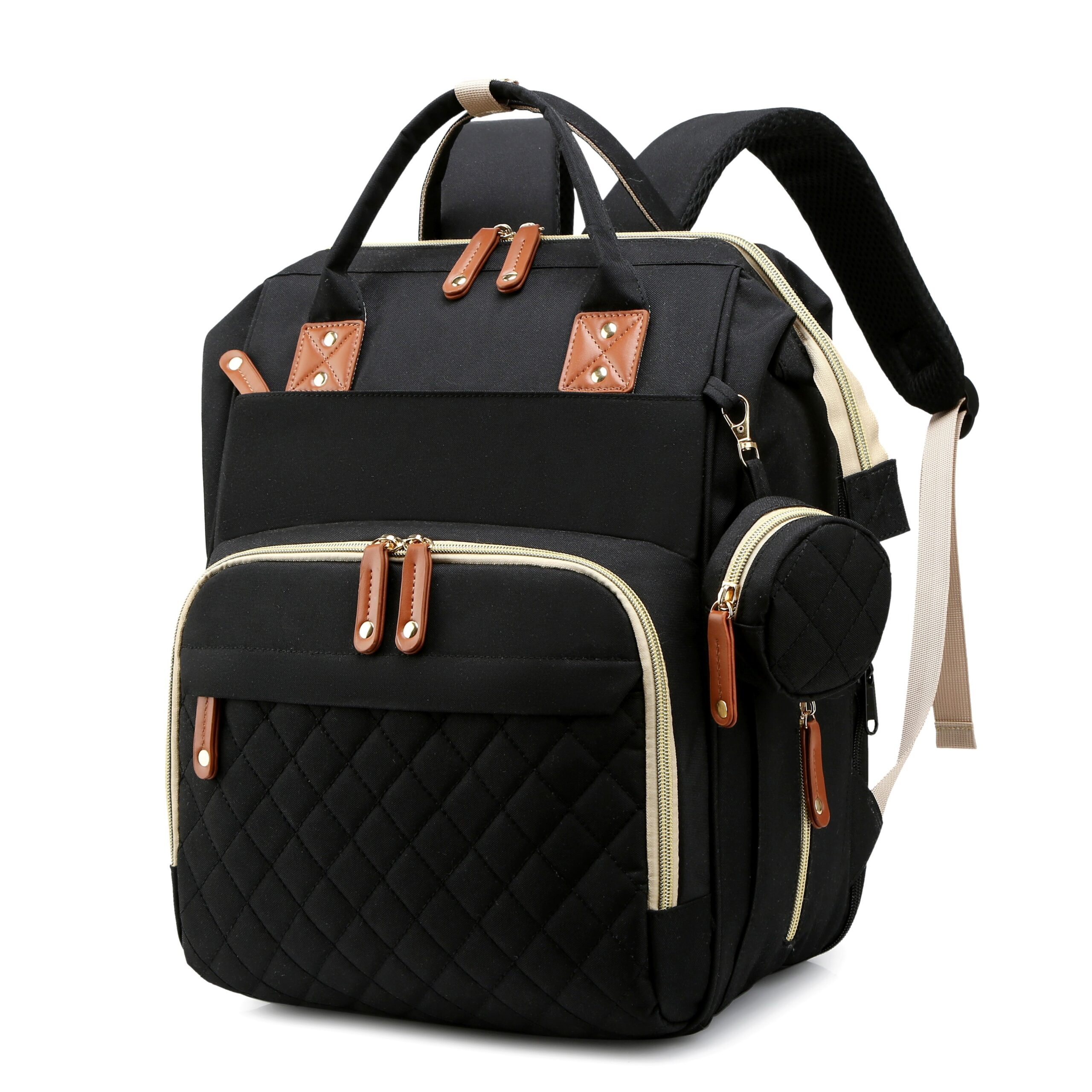 2-in-1-Baby-Wickelrucksack | Eingebautes Wickelbett