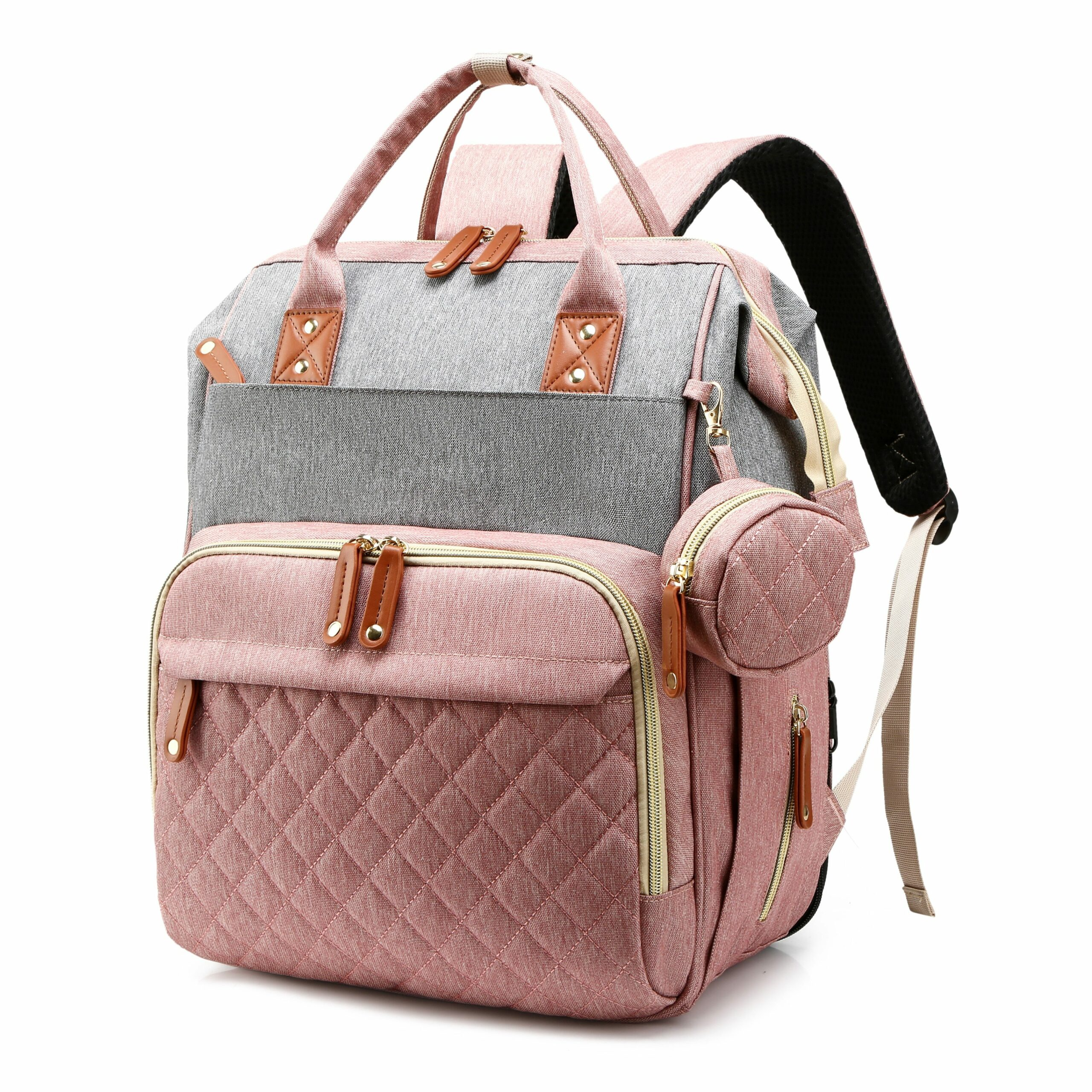 2-in-1-Baby-Wickelrucksack | Eingebautes Wickelbett