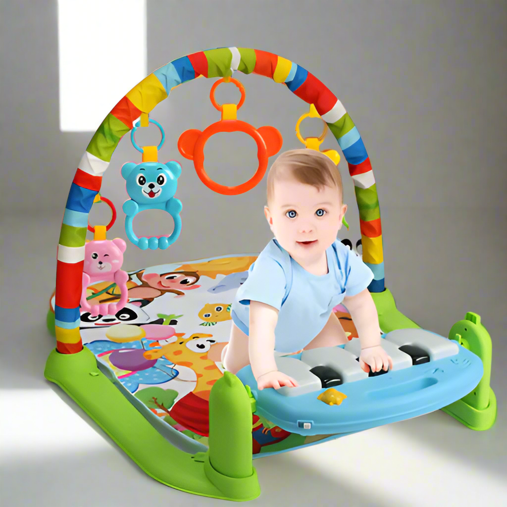 Musikalische Spielmatte für Babys | Anregend, Sicher & Bequem