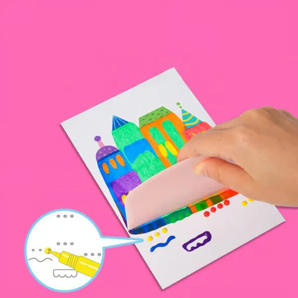 Kreative Kinder Rakel Malerei Kit | Mess-Free Kunst Spaß