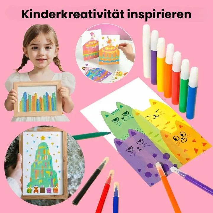 Kreative Kinder Rakel Malerei Kit | Mess-Free Kunst Spaß