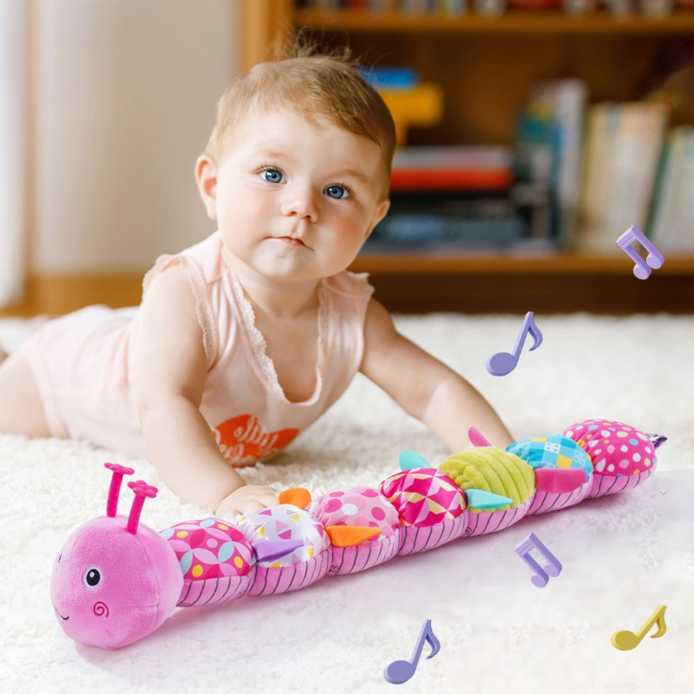 Sensory Plüsch Rassel & Musikalische Raupe | Weich, Lustig, Fesselnd