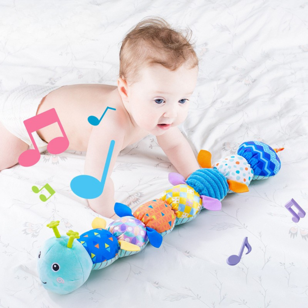 Sensory Plüsch Rassel & Musikalische Raupe | Weich, Lustig, Fesselnd