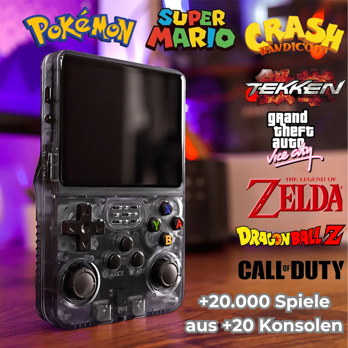 Retro-Gaming-Konsole | Tragbar, Leistungsfähig und Voller Nostalgie
