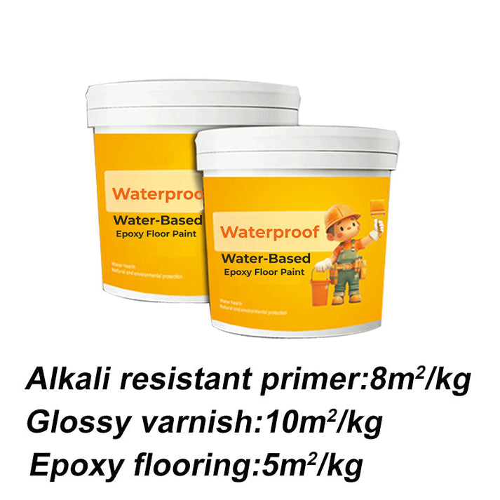 Wasserfeste Epoxid-Bodenfarbe | Dauerhafter Wasserschutz
