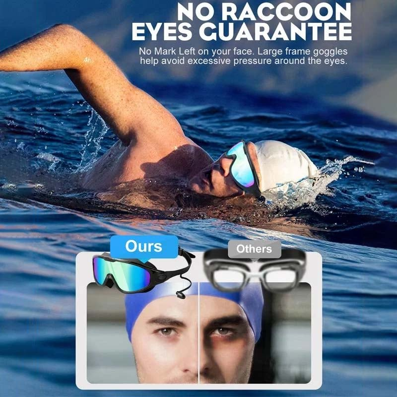 Wide View Anti-Fog Schwimmbrille | Klare & Komfortable Sicht