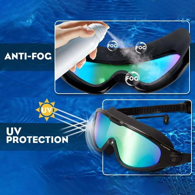 Wide View Anti-Fog Schwimmbrille | Klare & Komfortable Sicht