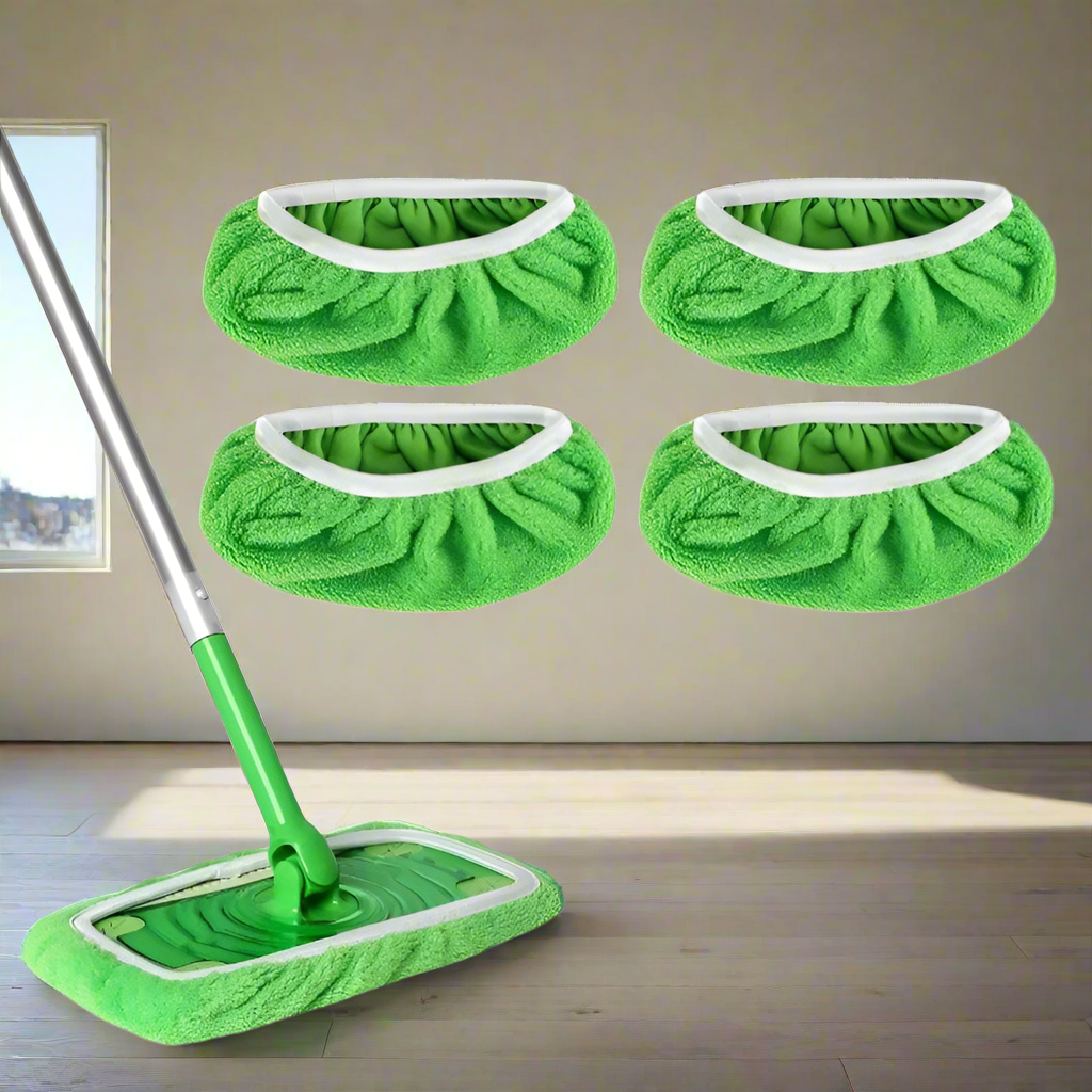 Wiederverwendbare Mikrofaser -Mop -Pads | Stark auf Schmutz, Sanft auf Böden