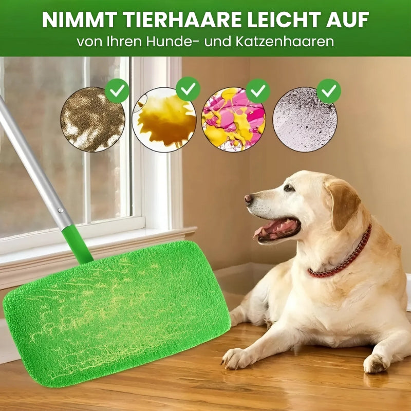 Wiederverwendbare Mikrofaser -Mop -Pads | Stark auf Schmutz, Sanft auf Böden