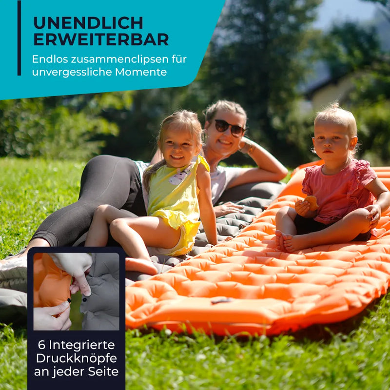 Ultraleichte Schlafmatte | Einfacher, Komfortabler, Stressfreier Aufbau