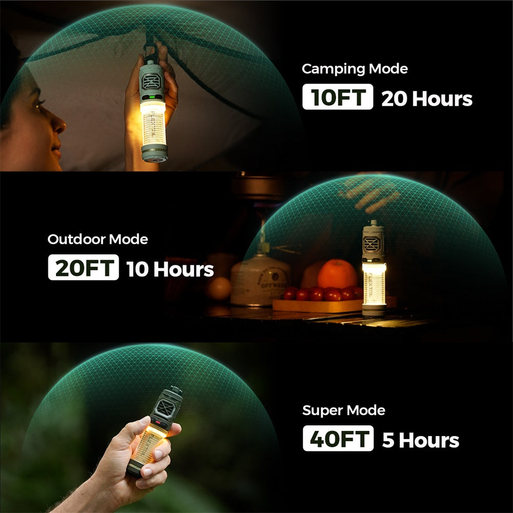2-in-1 Mückenschutz & Licht | Intelligente Outdoor-Verteidigung
