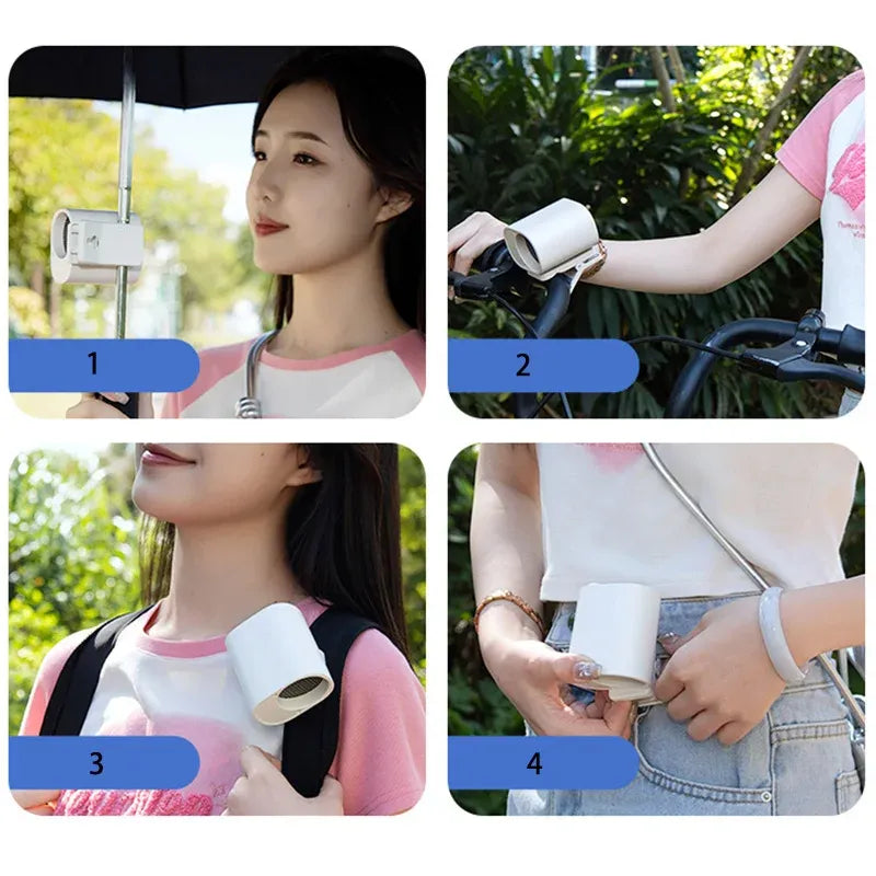 Turbo-Clip-Lüfter | Sofortige Clip-On-Kühlung für Dein Auto