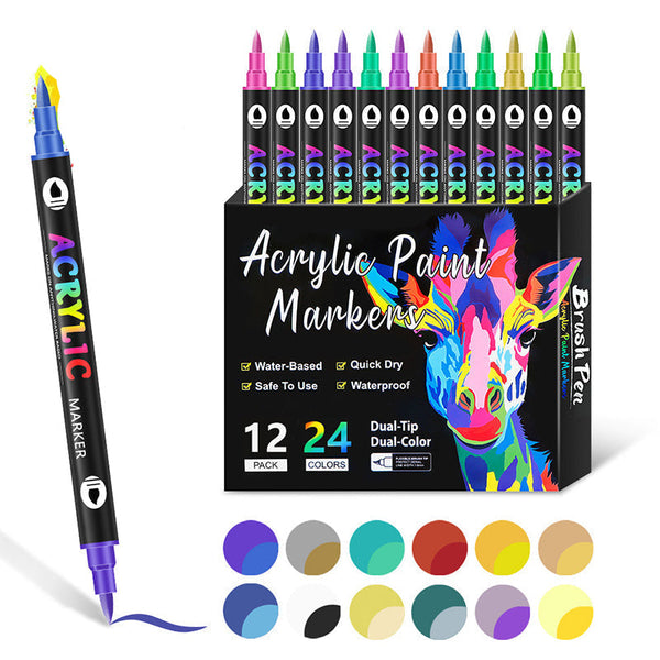 Acrylstifte mit Doppelspitze | Kräftig, Sicher & Einfach für Alle